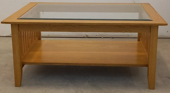 Cocktail Table with Glass Insert