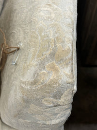 Traditional Cream-Colored Loveseat