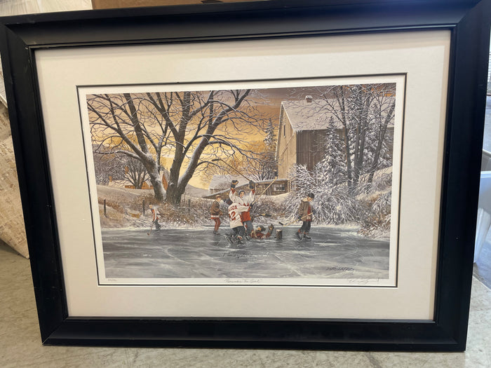 Artwork - “Remember the Goal” - print by DR Laird