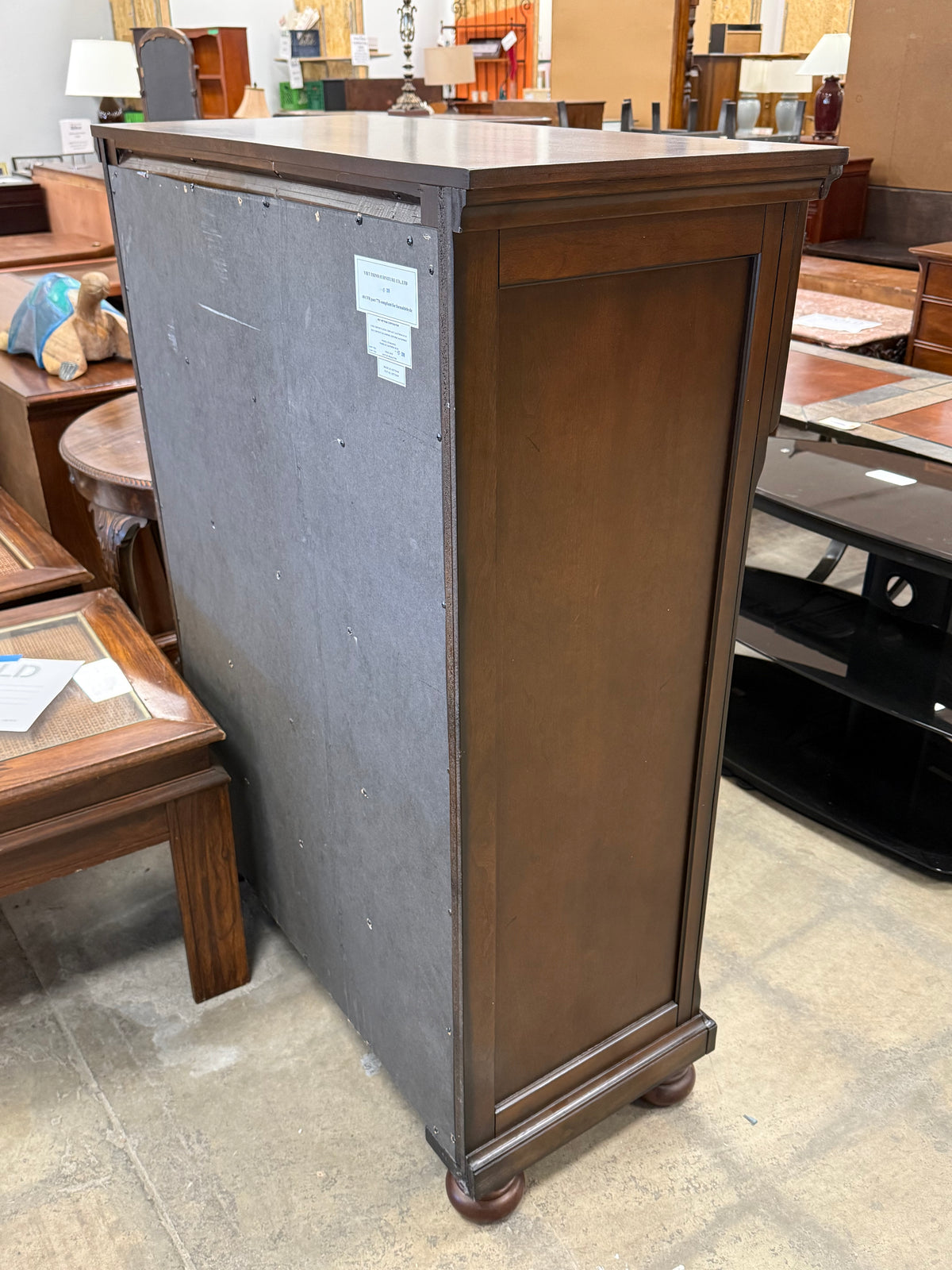 Transitional Style 5-Drawer Chest