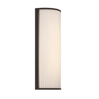 Massey 17-inch LED Outdoor Wall Sconce in Black 39479