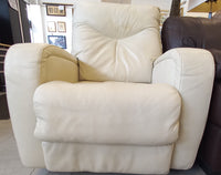 White Single Seat Recliner