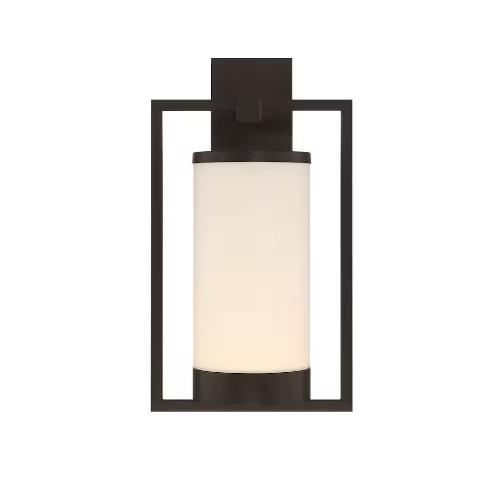 Landon 17-inch LED Outdoor Wall Sconce in Black 39654