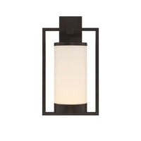 Landon 17-inch LED Outdoor Wall Sconce in Black 39654