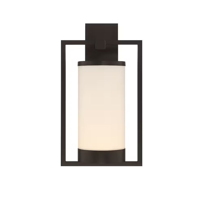 Landon 17-inch LED Outdoor Wall Sconce in Black 39654