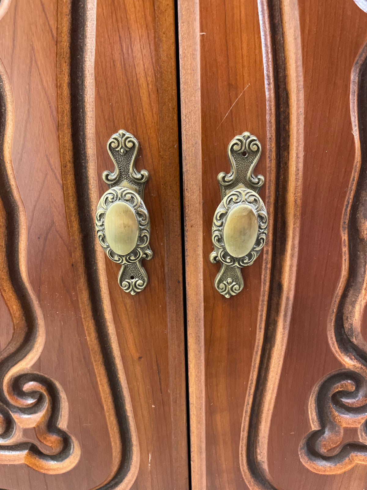 4-Drawer Light Brown Sideboard
