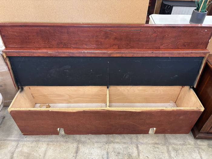 Wooden Bench with Storage
