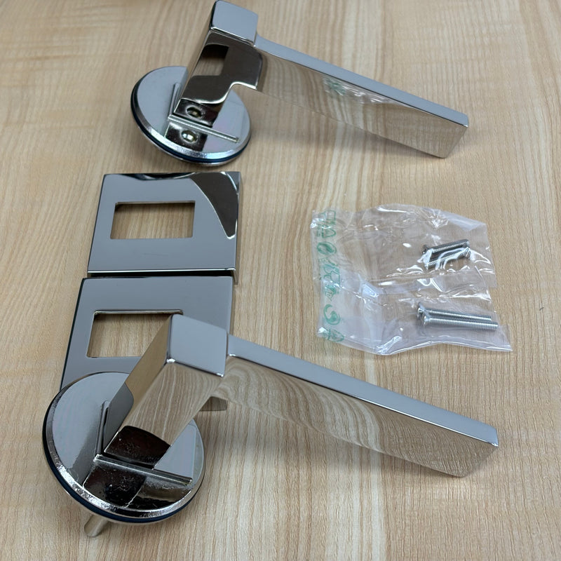 Dummy Lever Set in Polished Chrome, 1042LOUSRUS14