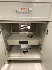 72"W Grey Vanity W/ Quartz Countertop