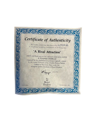 "A Rival Attraction" by Charles Burton Barber Collectors Plate