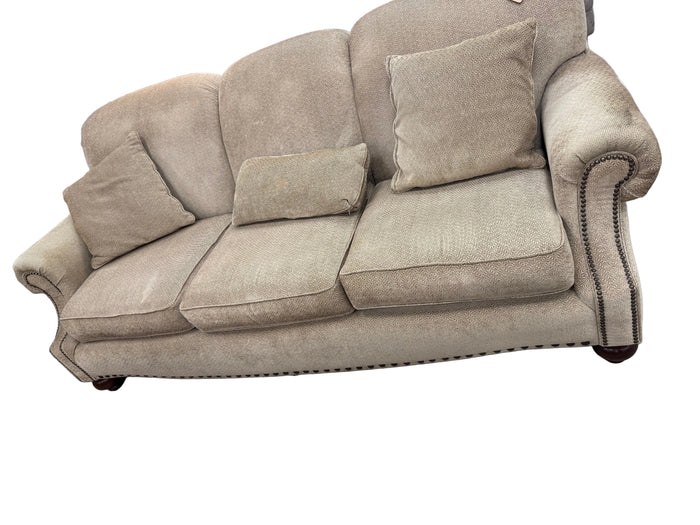 3 Seat Sofa With Accent Pillows
