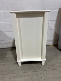 White Bed Side Table/Cabinet