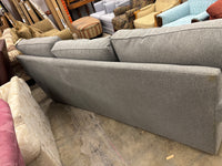 Traditional Grey 3-Seater Sofa