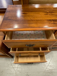 9-drawer Wooden Dresser with Mirror
