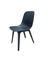 Set of 4 Modern Black Chairs