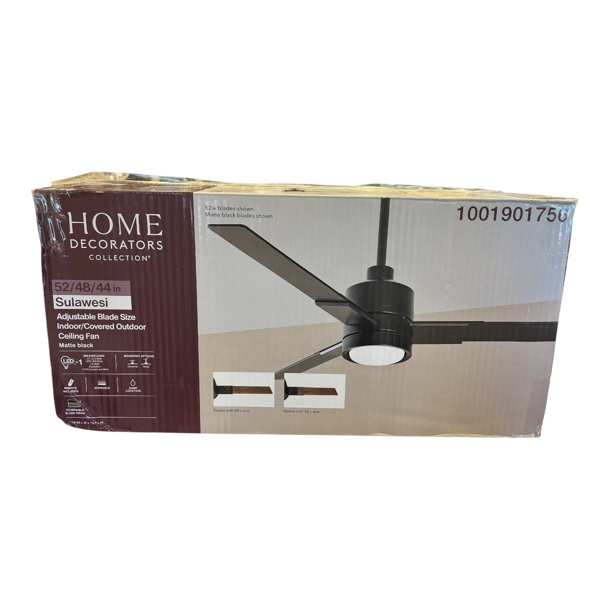 Home Decorators Sulawesi Indoor/Outdoor Ceiling Fan