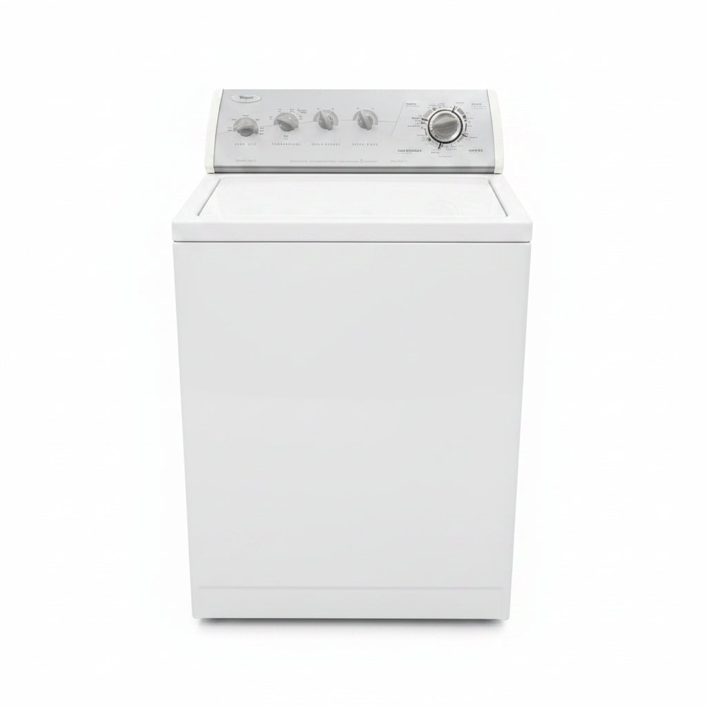White Whirlpool Top-Loading Washer