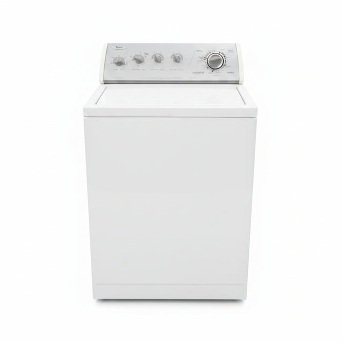 White Whirlpool Top-Loading Washer