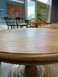 48"W Round Dining Table