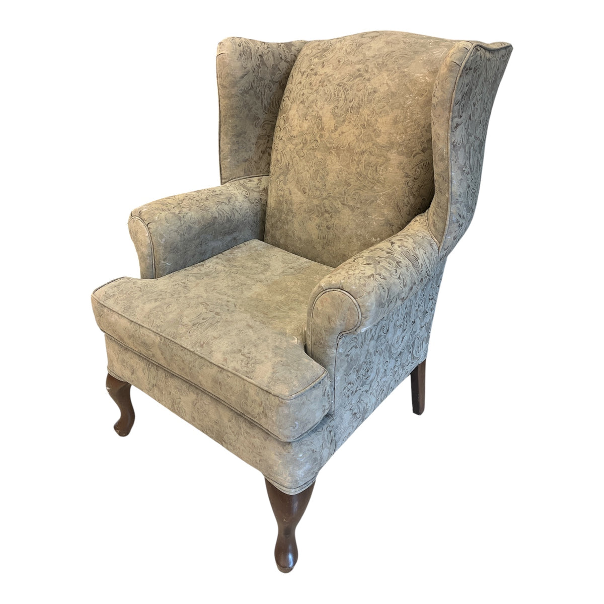 Traditional Wingback Accent Chair