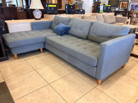 Grey Corner Sofa - Sectional