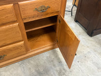 Solid Wood Dresser with Mirror