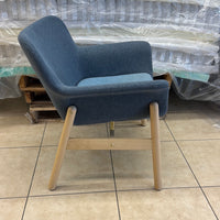 Denim Blue Accent Chair