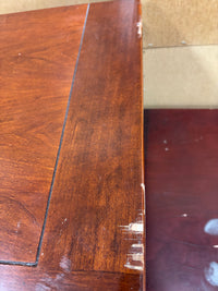 Large Cherry Wood Dresser with Mirror