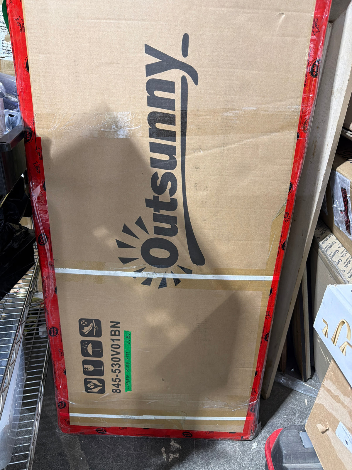 Outsunny 3.3 x 3.4 Garden Storage Shed