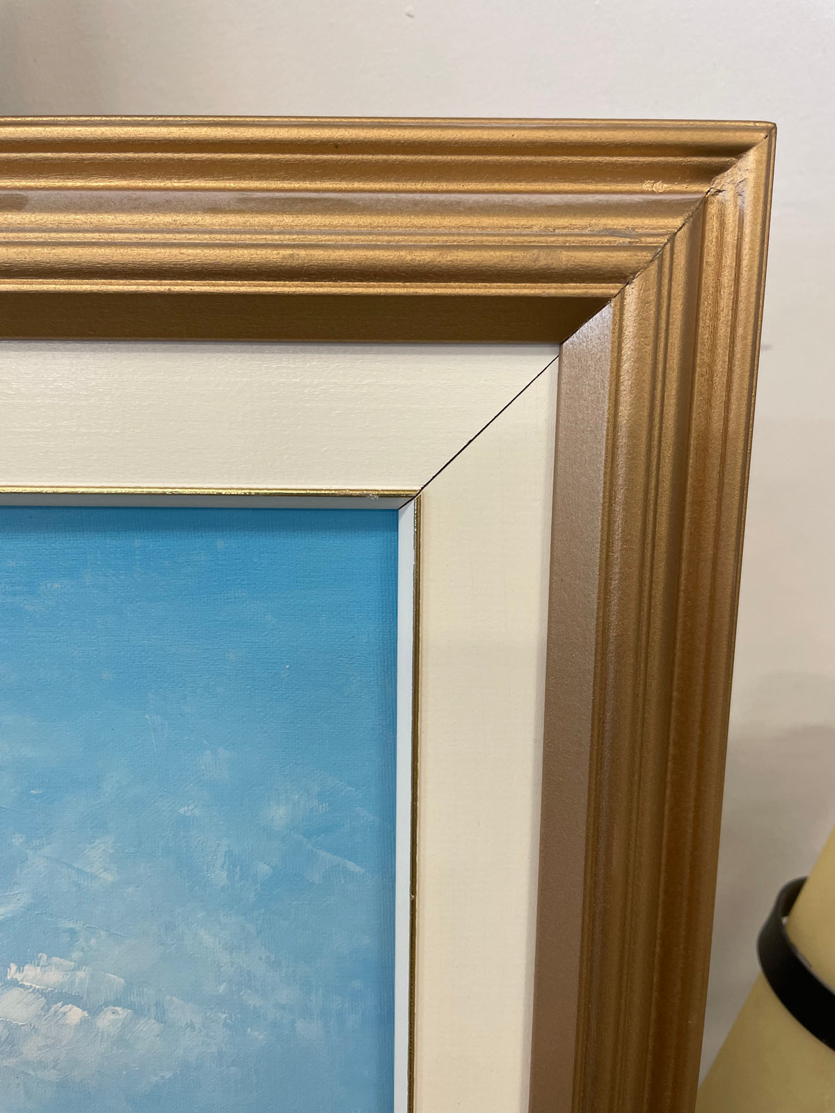 Artwork - Original Oil - Mediterranean Village Bay
