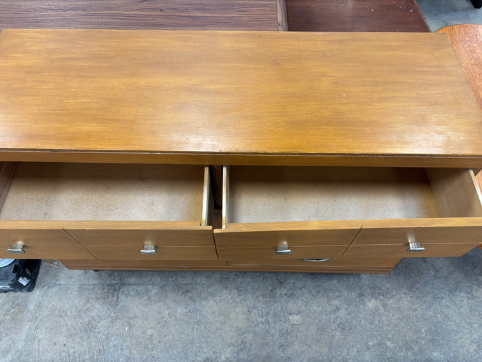 Vintage Mid-Century Modern Wood Dresser