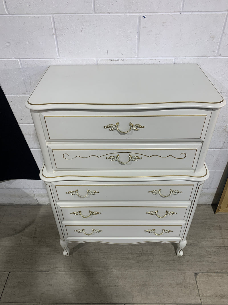 French Provincial Tallboy Drawer