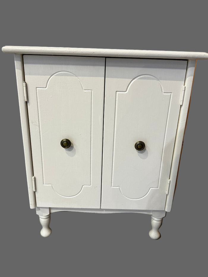 White Vintage Style Cabinet