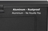 PRO-DF Classic Cast Aluminum Mailbox (Black)