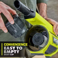 RYOBI 18V ONE+ HP Brushless Cordless Jobsite Hand Vacuum (Tool Only)