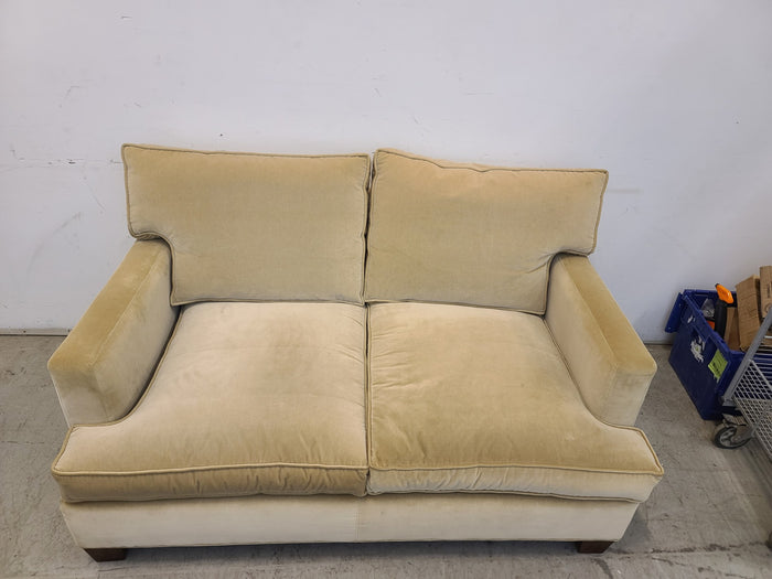 60" Beige Loveseat