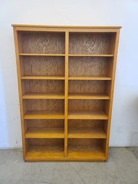 72" Light Brown Bookcase