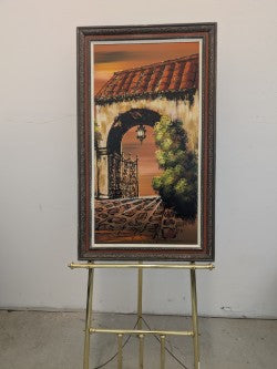 Artwork - Ashbrook Studios - Paul Ashbrook -  Spanish Mission-Style Scene