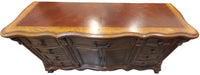 Traditional Old-World Style 9 Drawer Dresser with Mirror