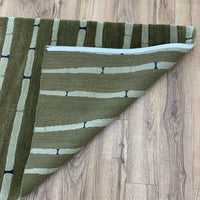 3x5-ft Wool Area Rug - Bamboo Rosemary