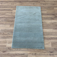 3x5-ft Wool Area Rug - Flip Side Water