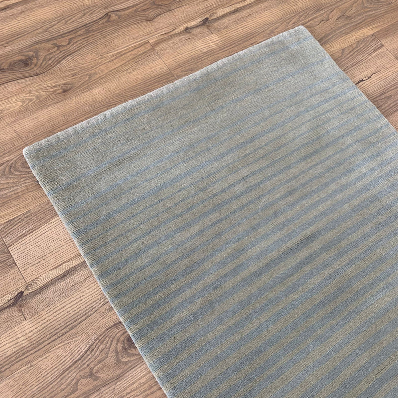 3x5-ft Wool Area Rug - Flip Side Water