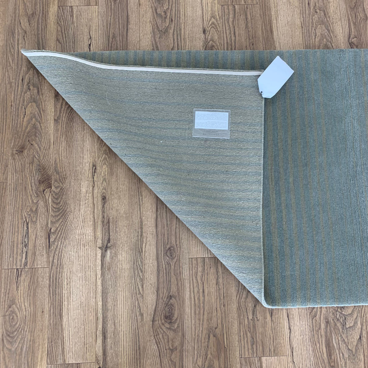 3x5-ft Wool Area Rug - Flip Side Water