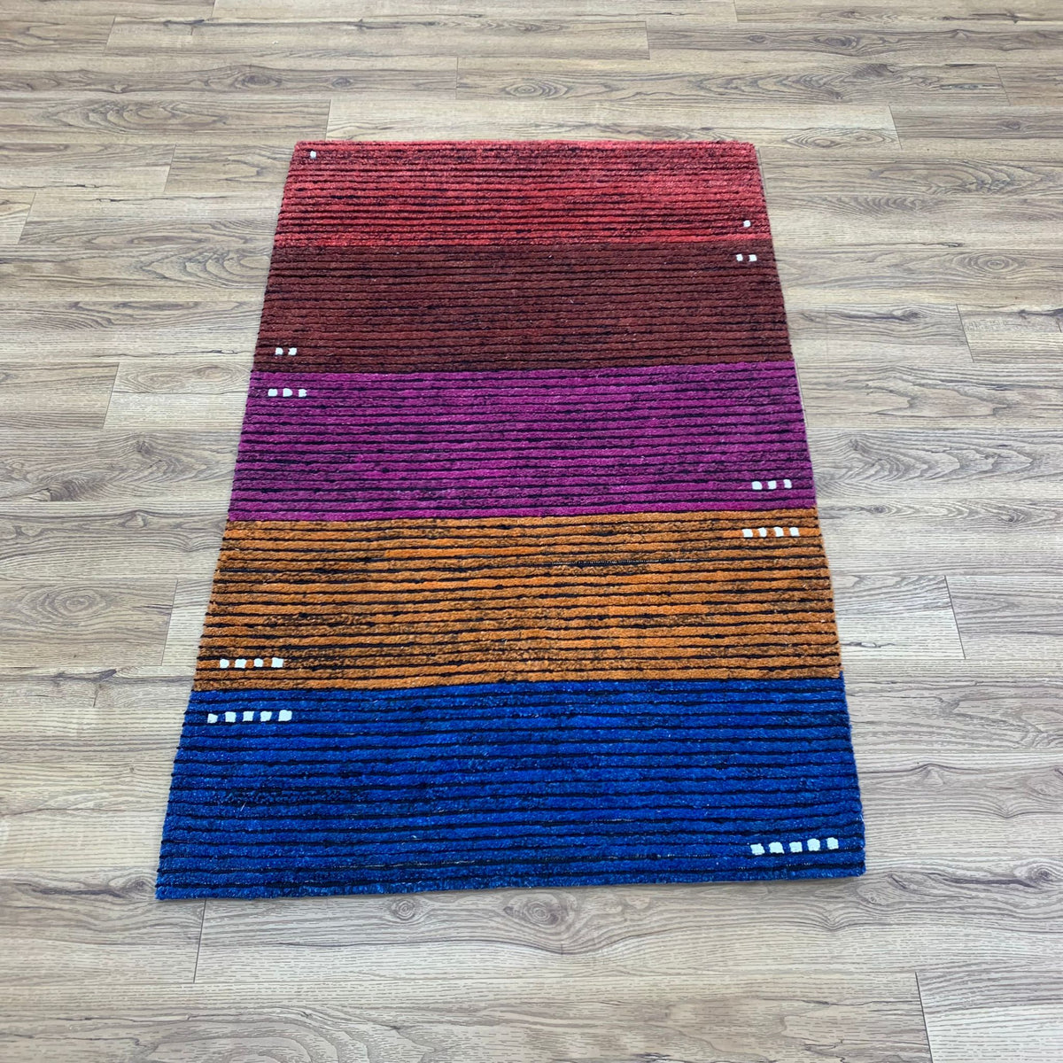 3x5-ft Wool Area Rug - Hidden Path Multi Color