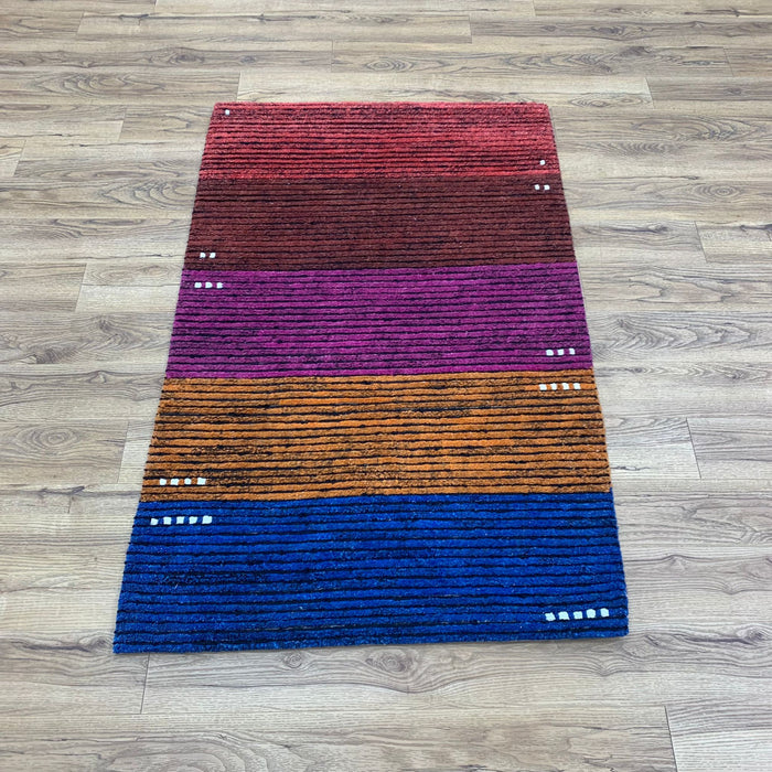 3x5-ft Wool Area Rug - Hidden Path Multi Color