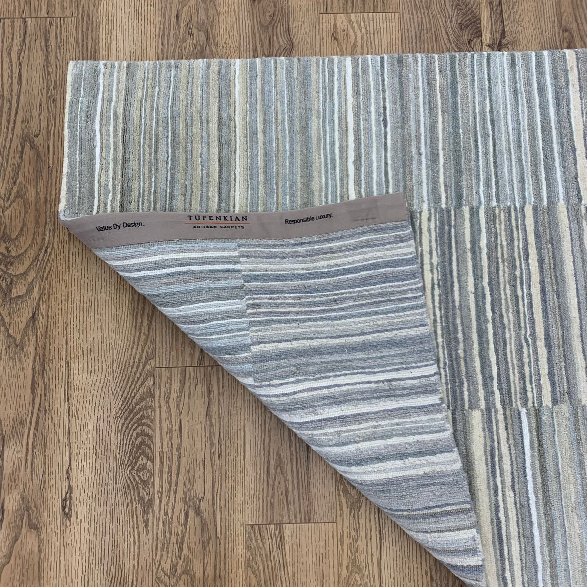 3x5-ft Wool Area Rug - Spectrum Tundra