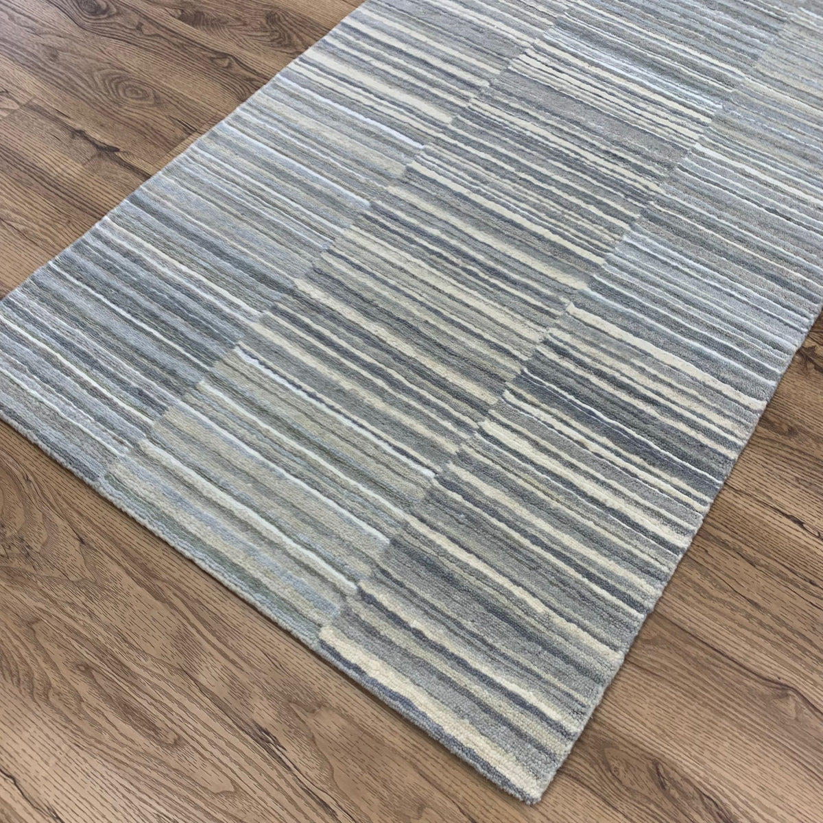 3x5-ft Wool Area Rug - Spectrum Tundra