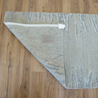 3x5-ft Wool & Silk Area Rug - Here & There Glacier