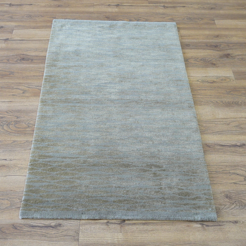 3x5-ft 100% Highland Wool Area Rug
