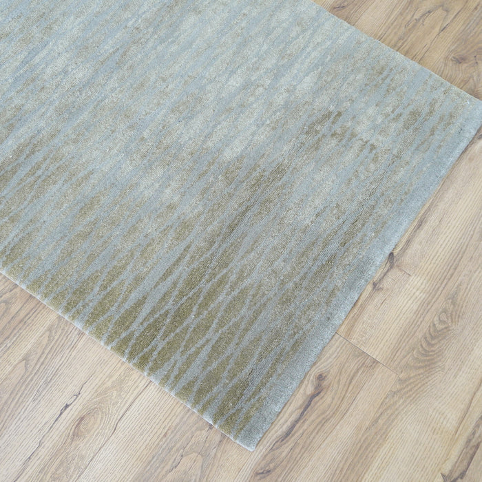 3x5-ft 100% Highland Wool Area Rug